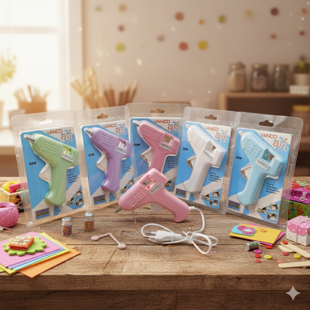 Glue Gun Vanco GG-150 Macaron 20W