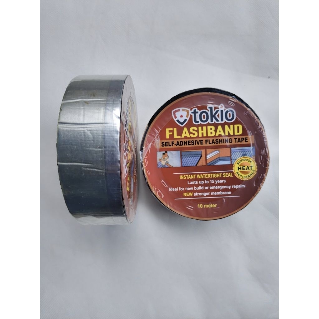 Flashband Plinkot Aspal Tambalan Talang Aspal Lem Isolasi Talang Genteng harga per roll Flashband