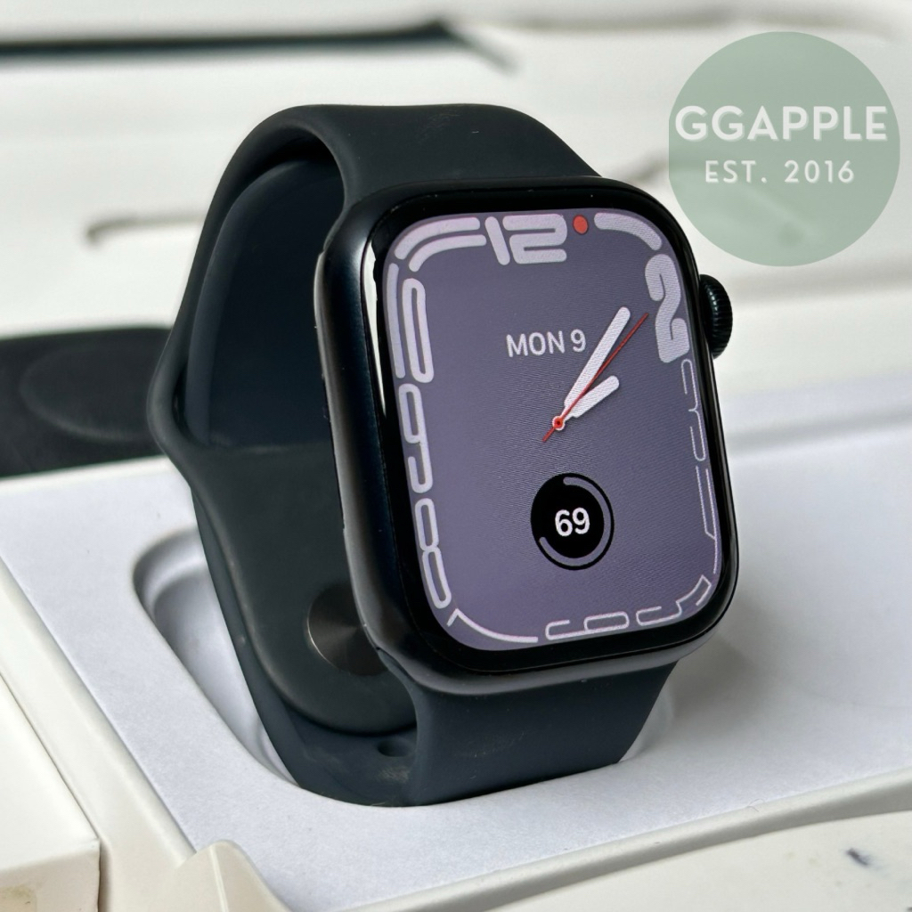 Apple Watch Series 8 41mm Midnight Fullset Original iwatch