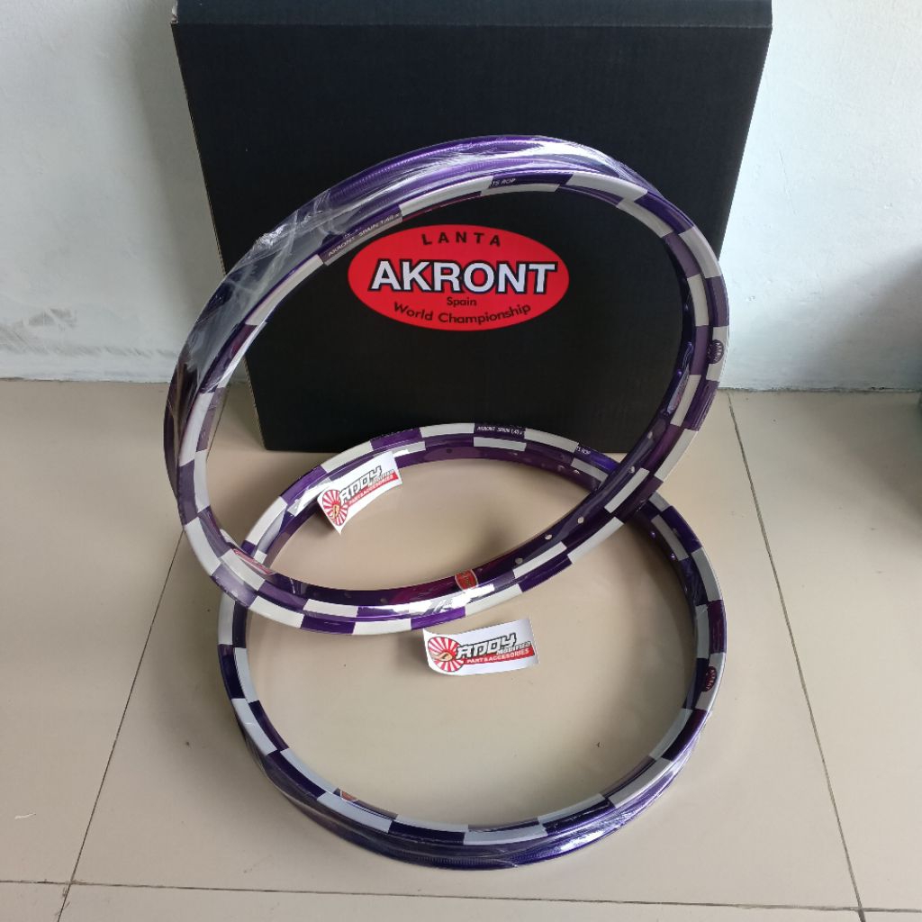 Velg Akront Spain catur ungu 17 140-140 original Thailand