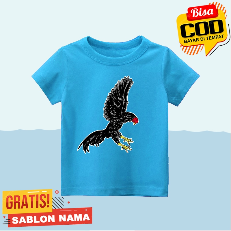 BAJU KAOS DISTRO ANAK LAKI LAKI AYAM BANGKOK | KAOS ANAK COWO LENGAN PENDEK