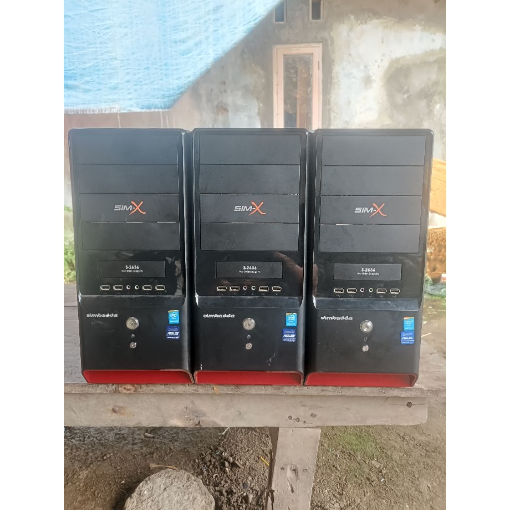 Casing PC RAKITAN Simbadda SIM-X S-2636 - Bekas Siap Pakai