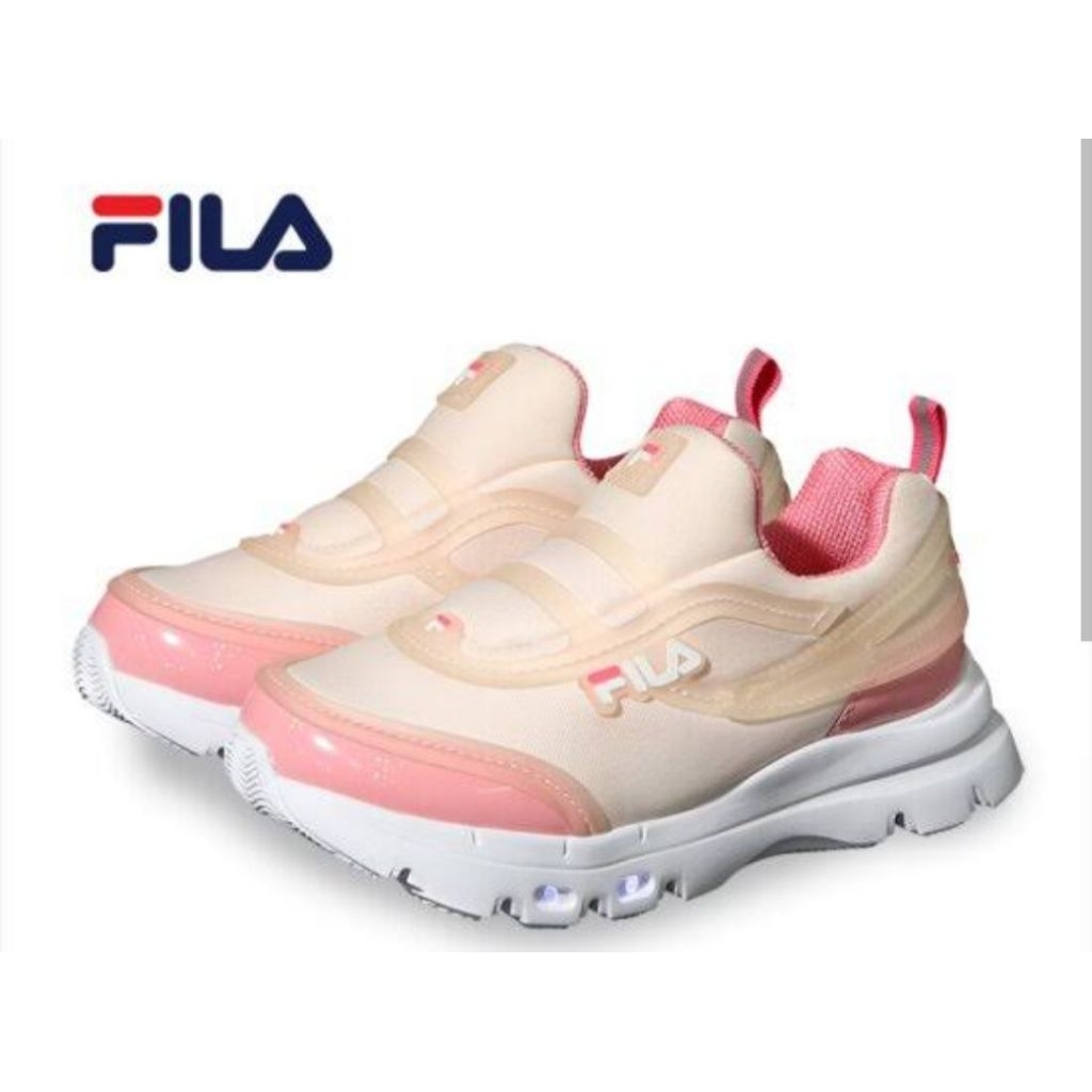 sepatu anak cewek slip on- sneaker FiLA CEWEK-sepatu FILA-sepatu anak cewek original FILA uk.33,5