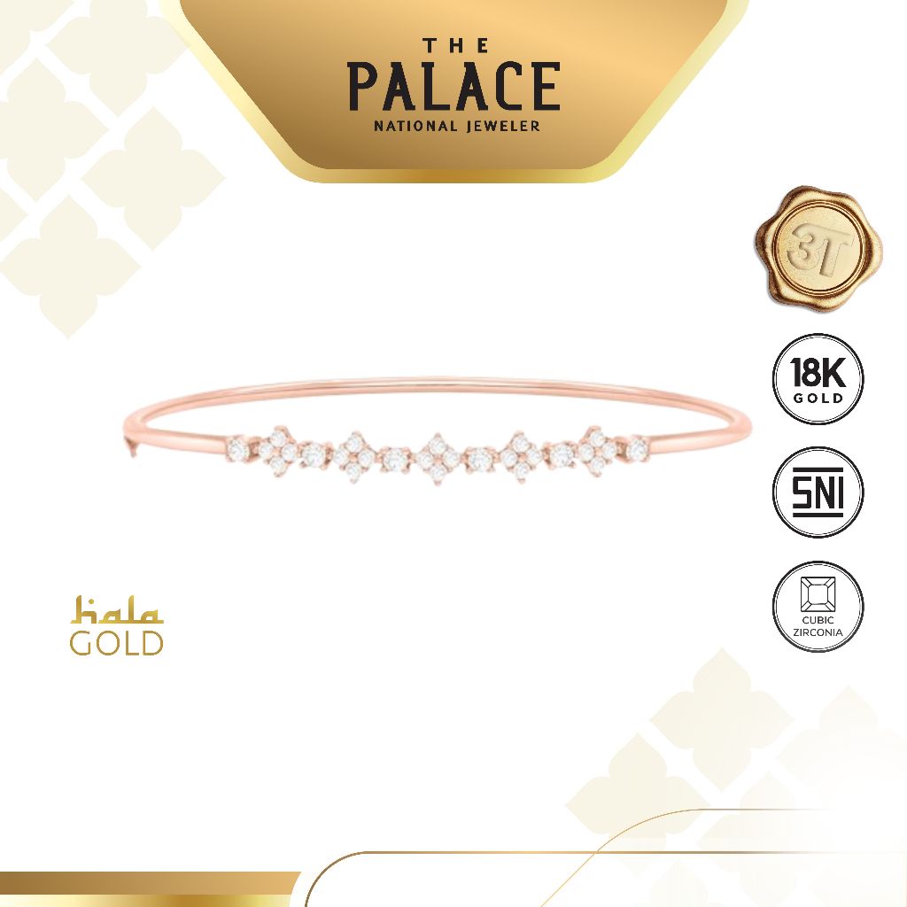 Hala Gold Cahaya Bangle / Gelang wanita