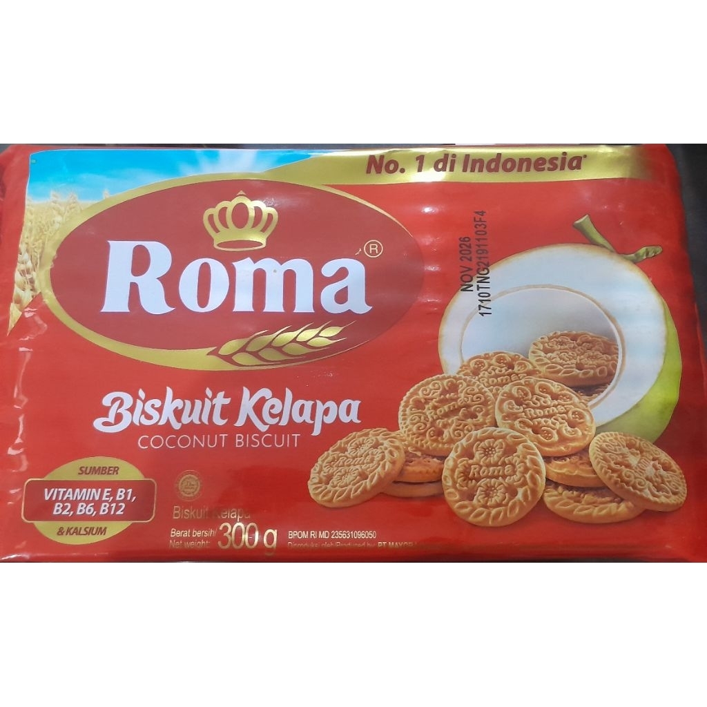 ROMA biskuit kelapa 300gram