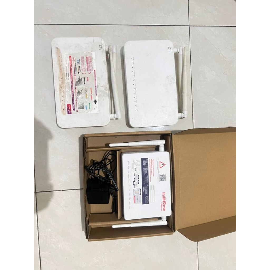 router zte dan indihome.harga borongan