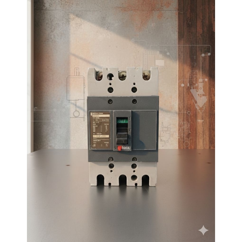 MCCB/BREAKER MERLIN GERIN NB100N | 100A | 80A | 40A