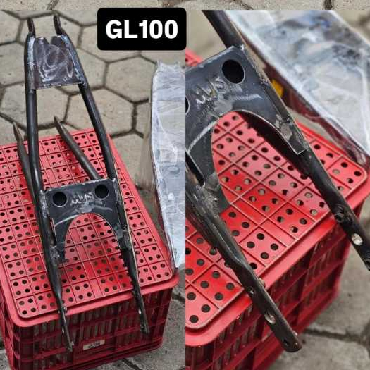 Buntutan Rangka CB GL100 MJS Nganjuk Bahan Tebal