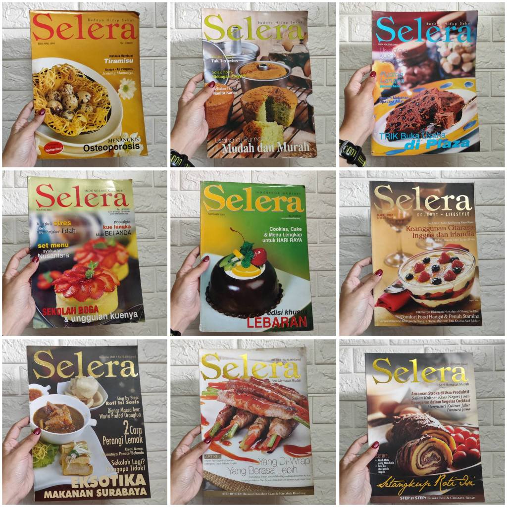Koleksi Majalah SELERA Budaya Hidup Sehat