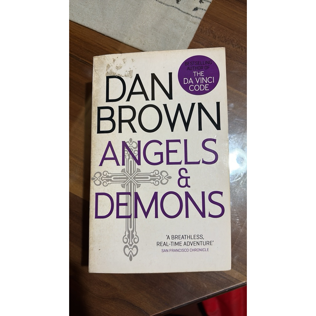 Angels & Demons - Dan Brown - English Version Buku Original Orisinal Preloved Bekas