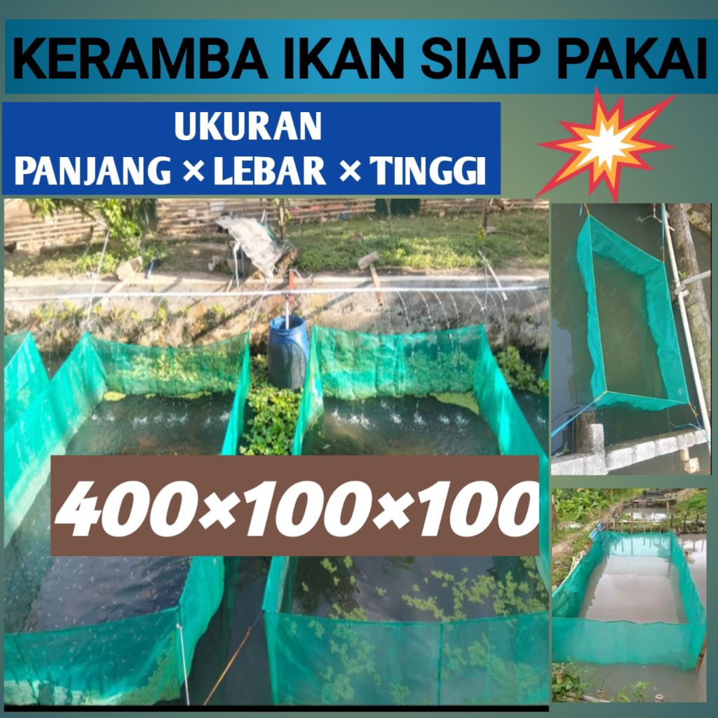 keramba Ikan apung Siap Pakai