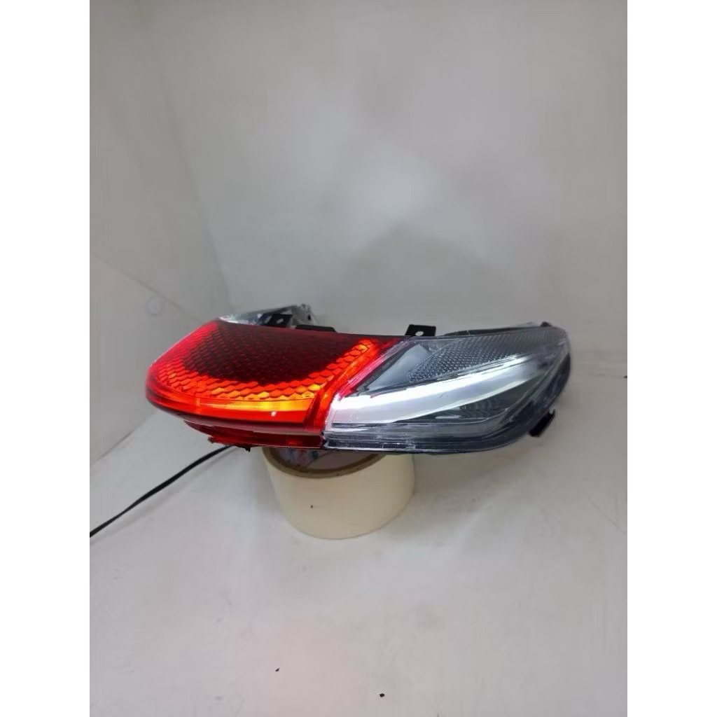 Terbaru stop Custom Lampu Stop Vario 110 Karbu Plus Double Alis