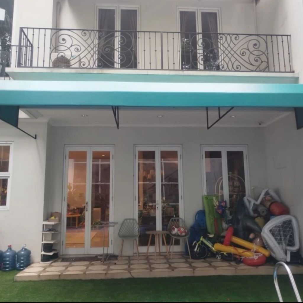 kanopi kain awning model lengkung