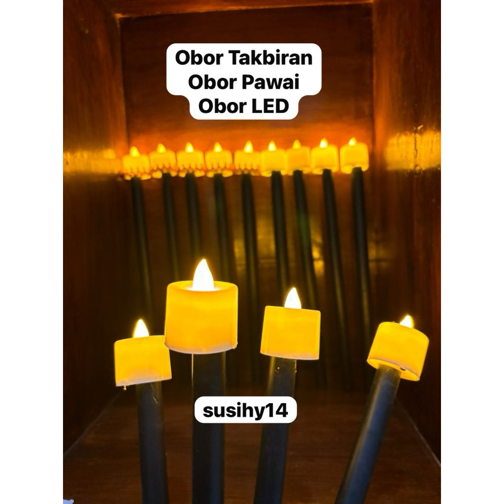 OBOR PAWAI / OBOR ELEKTRIK / OBOR LED / ONCOR / OBOR / OBOR TAKBIRAN / mainan anak obor / obor takbi
