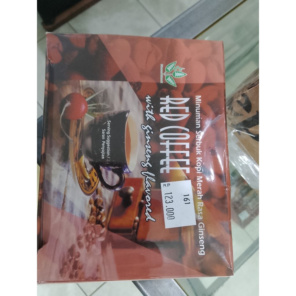 kopi ginseng Korea merah