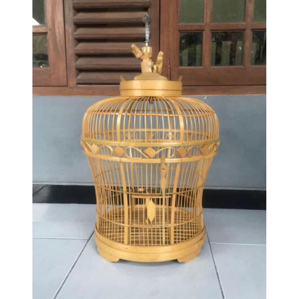 SANGKAR PERKUTUT BAMBU