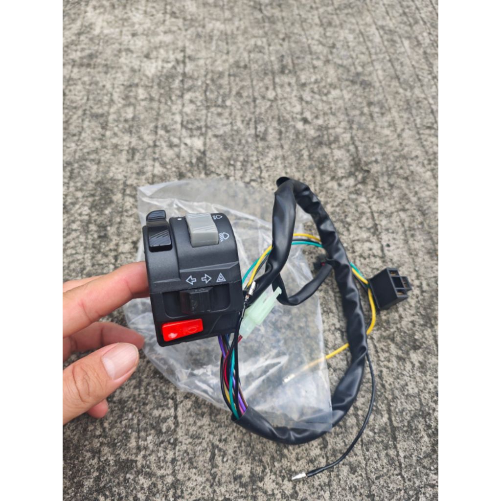 Saklar Holder Kiri Vixion Old Plus Hazard