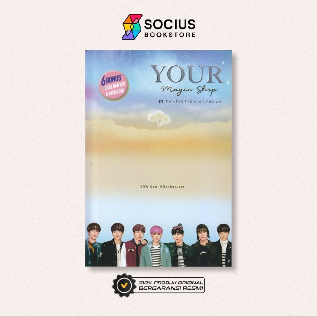 BUKU FANFICTION [ ORIGINAL ] YOUR MAGIC SHOP BTS FANFICTION ARTBOOK