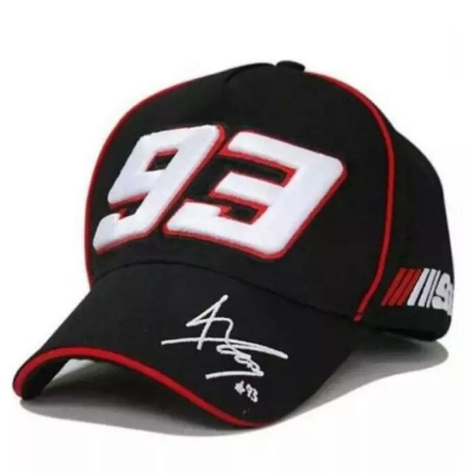 TOPI Moto GP 93 Marc Marquez / Topi Moto GP / Topi Balap 93 / Topi Distro / Topi Baseball ORIGINAL M