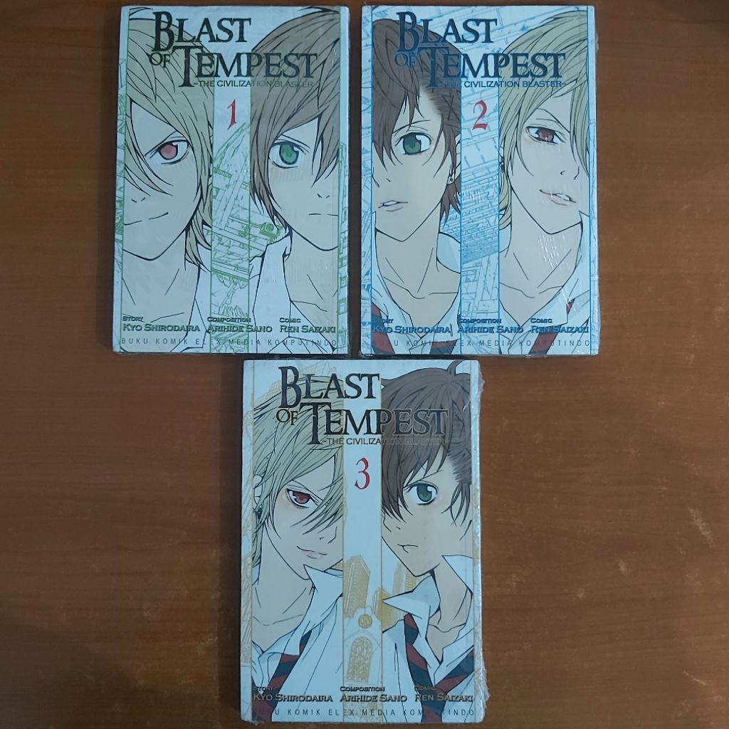 BLAST OF TEMPEST - KOMIK ORI GRAMEDIA - SEGEL - JUAL SATUANBLAST OF TEMPEST - KOMIK ORI GRAMEDIA - S