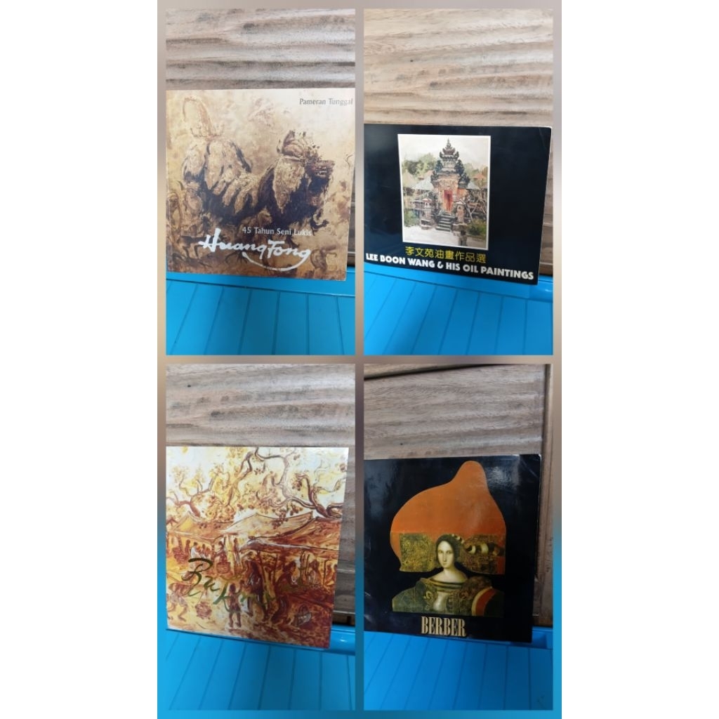 buku kataloq art painting rembrant rukmini huang fong