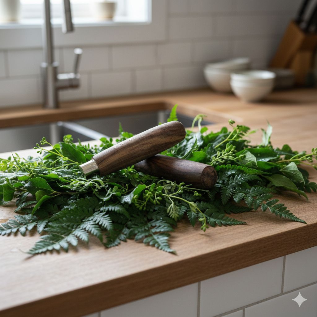 Garan gagang pisau kayu SonoKeling 1 pcs