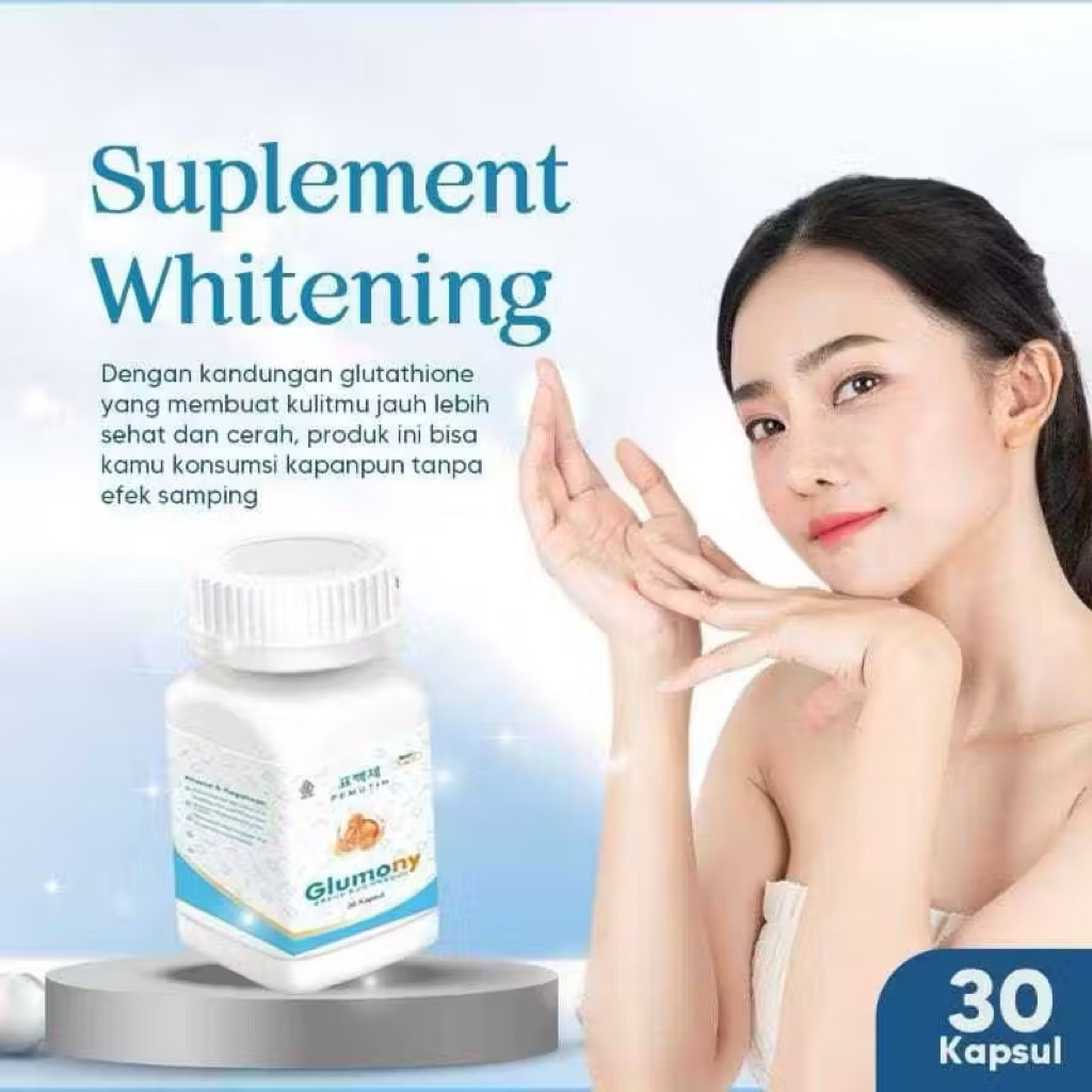 [BISA COD] GLUMONY PEMUTIH BADAN KOREA AMPUH | GLUMONY ORIGINAL GLUTATHIONE DIJAMIN AMPUH