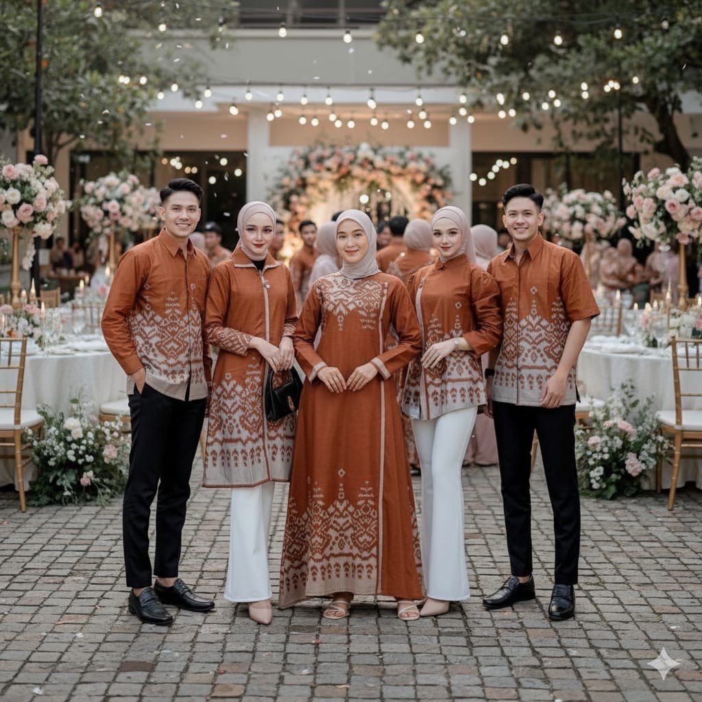 Batik Famly Couple Keluarga Cocok Untuk Lebaran & Foto keluarga