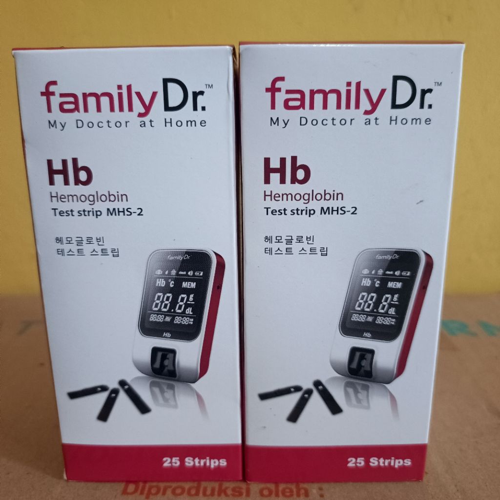 Family Dr Hb hemoglobin strip tes