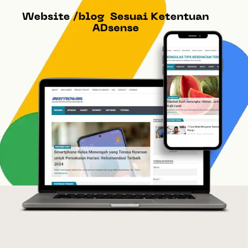 Jasa Buat Blog Siap Monetisasi | Add Site AdSense Sesuai Syarat