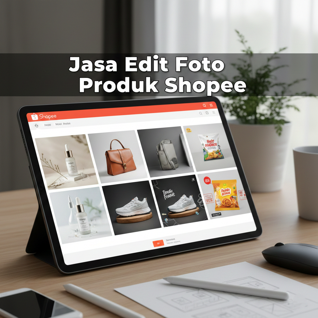 Jasa Edit Foto Produk Shopee