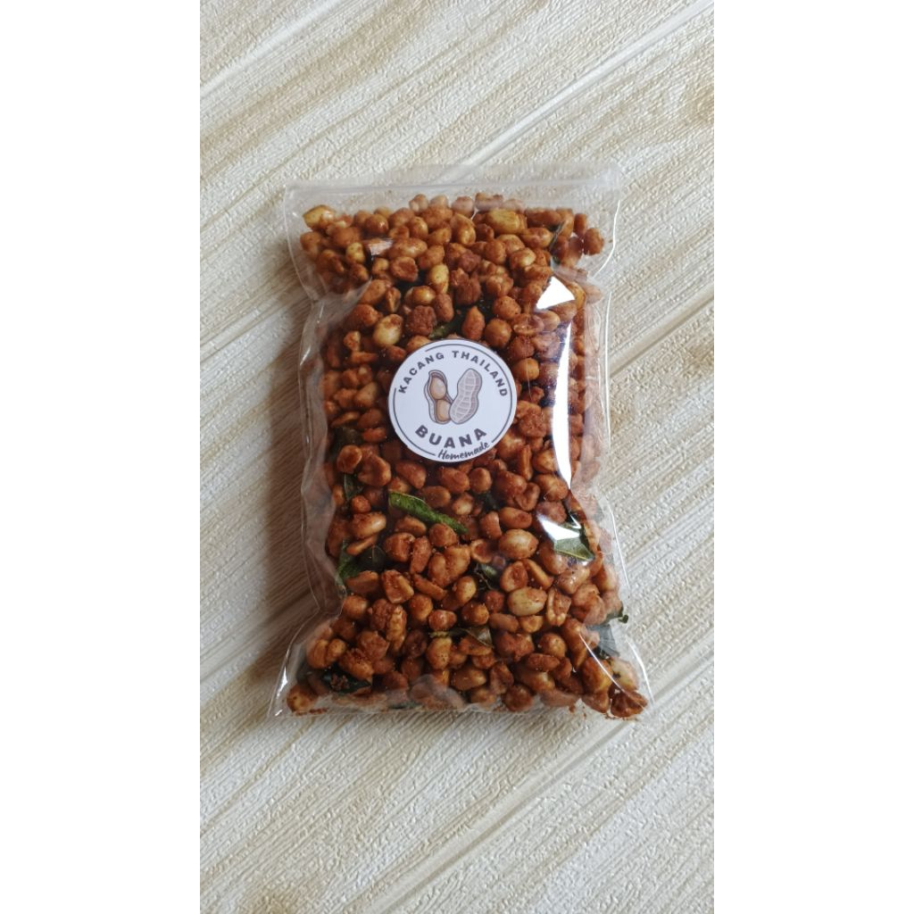 Kacang Thailand Kriuk Renyah - Kacang Thailand Daun Jeruk - Kacang Thailand Pedas - Kacang Thailand 