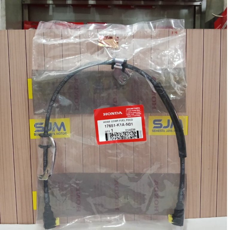 17651-K1A-N01 Selang Bensin Beat New Led, Genio Original ORI Genuine Parts