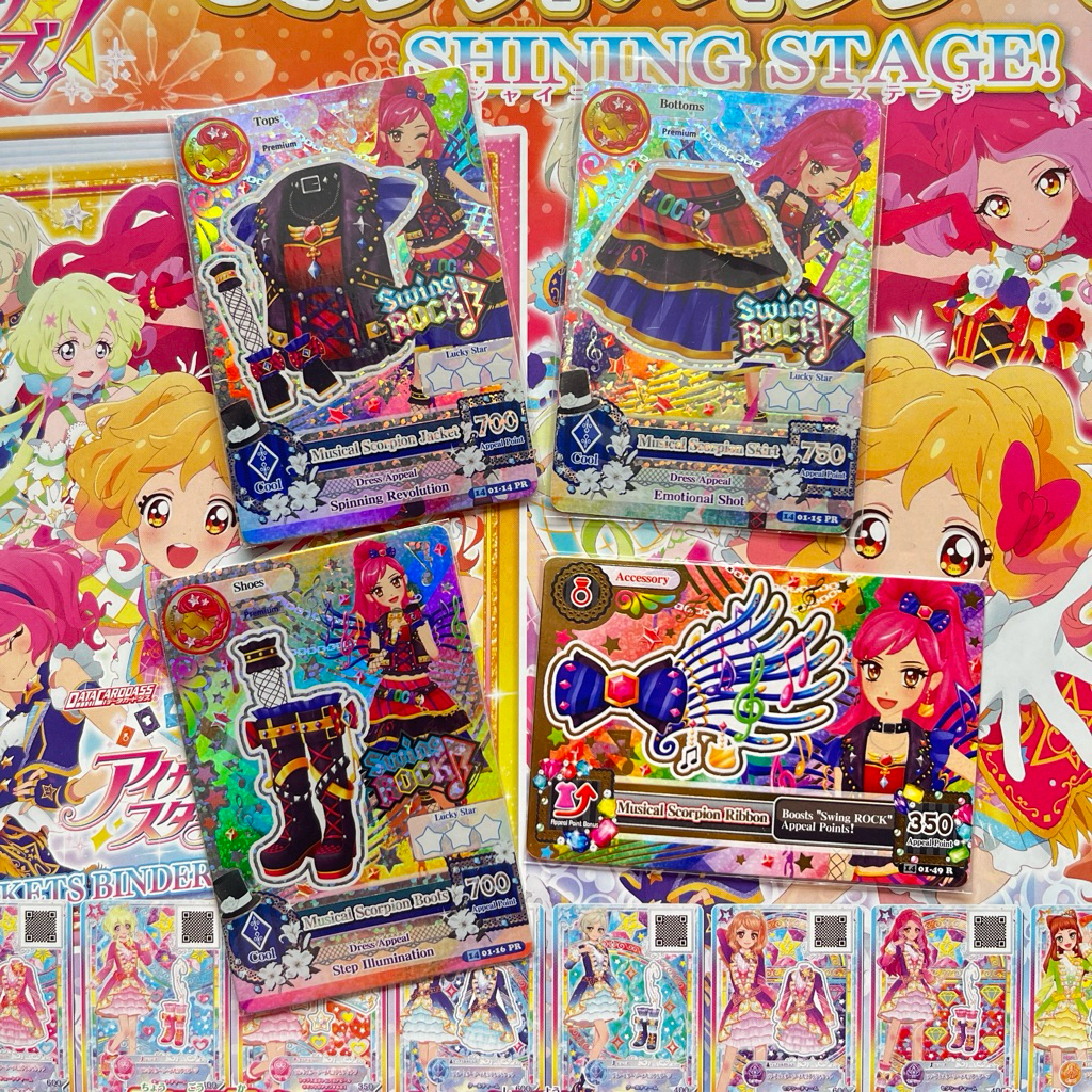 [OFFICIAL] KARTU AIKATSU ZODIAK MUSICAL SCORPIO PREMIUM SEIRA OTOSHIRO