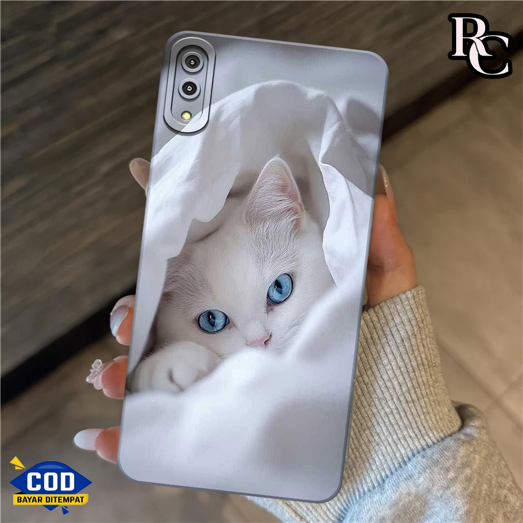 Softcase Asus Zenfone Max Pro M1 Fashion Case Kucing Casing Asus Zenfone Max Pro M1 Case Asus Zenfon