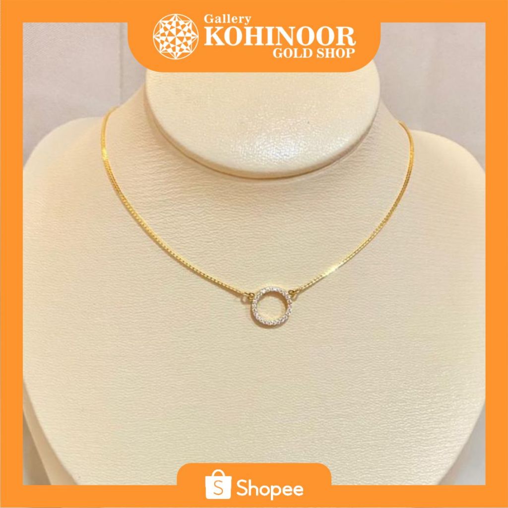 GALLERY KOHINOOR || KALUNG WANITA BULAT 16K || NEWGK