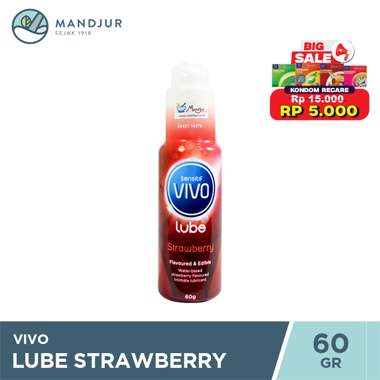 Vivo Lubricant Strawberry