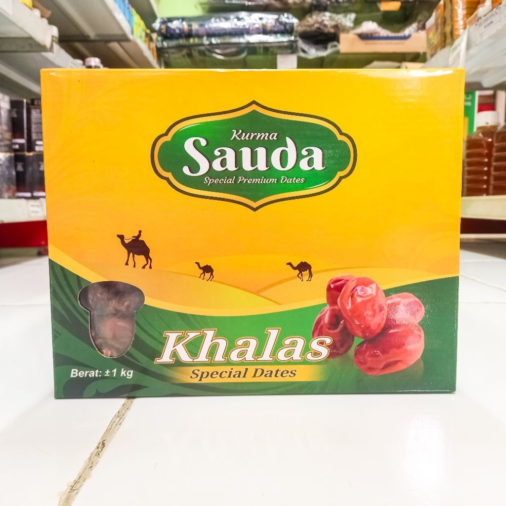Kurma Khalas / Khalas Sauda 1kg Premium
