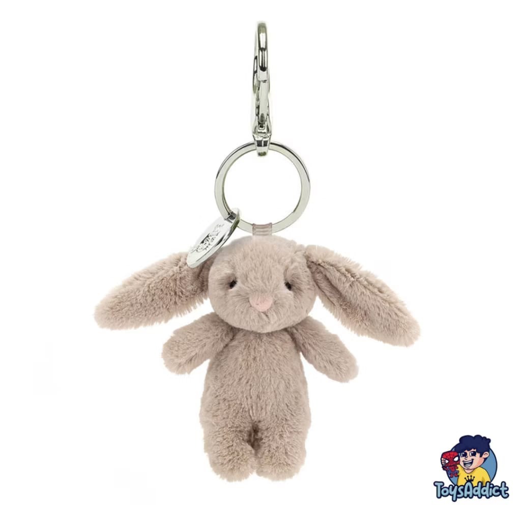 Bashful Beige Bunny Bag Charm - Jellycat London / Bag Charm Jellycat Original