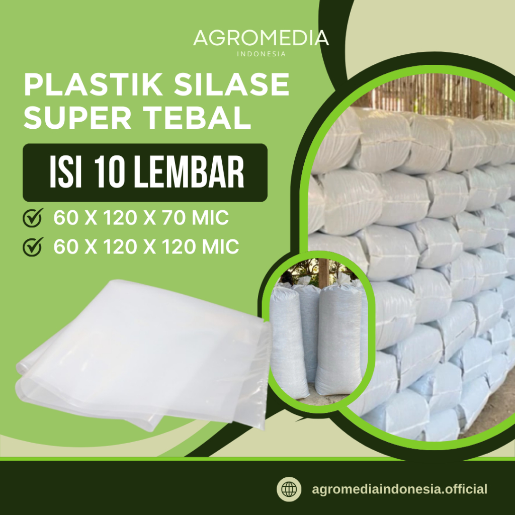 Plastik Silase untuk Fermentasi Pakan Ternak