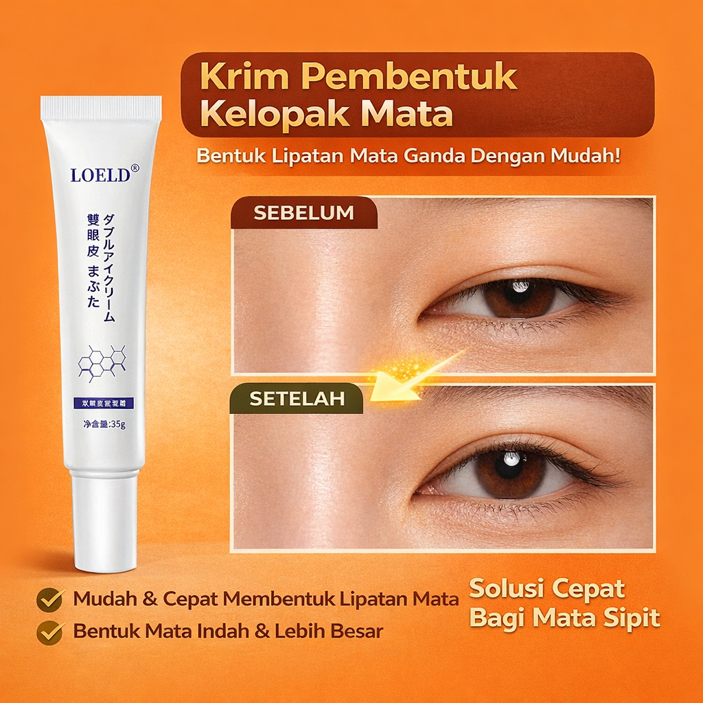 COD+24H Pengiriman Cepat/Lem Kelopak Mata Ganda/krim Kelopak Mata Ganda/alat Ajaib Kelopak Mata Gand