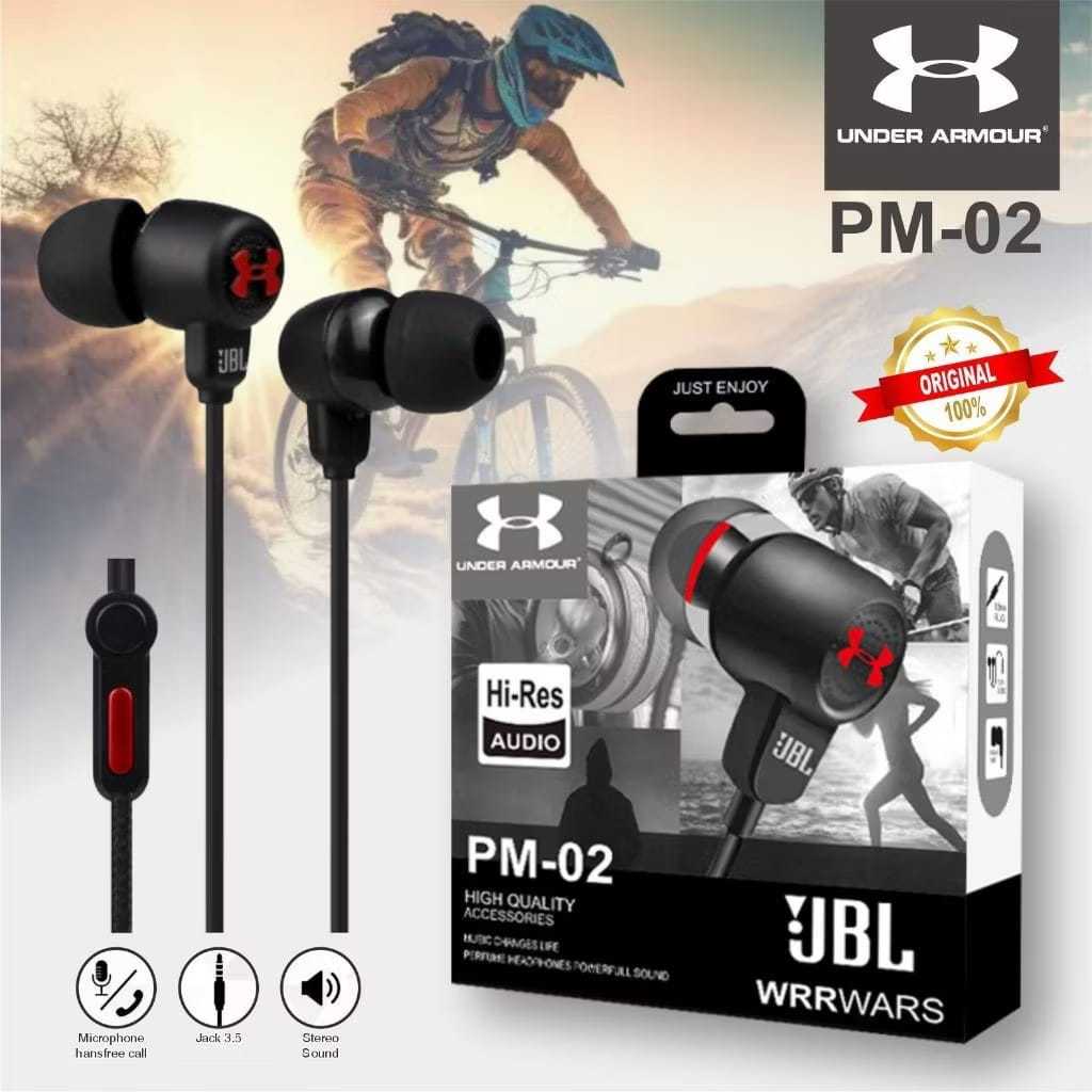 Headset Earphone Handsfree Stereo Super Bass PM-02 — 10