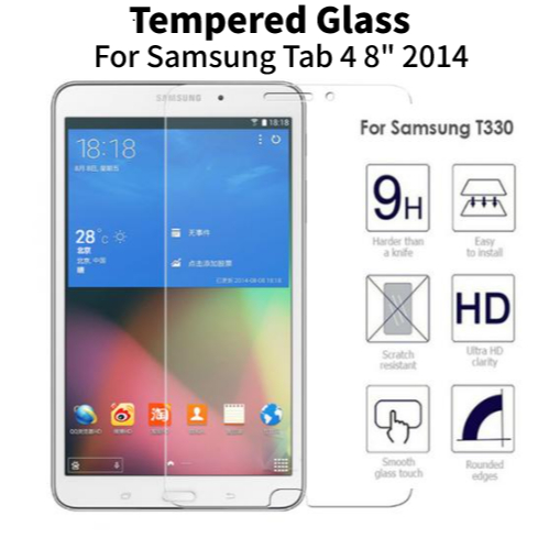 Antigores SAMSUNG TAB 4 8"inch 2014 /T330 /T331 /T335 / tempered glass samsung tab 4  anti gores sam