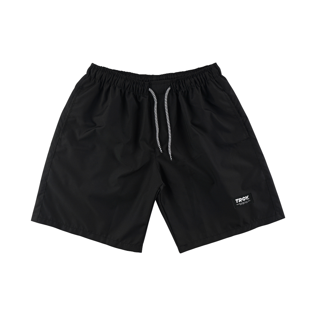 Troy Company Boardshort Black Athens - Celana Pendek Pria Hitam BTL 3554