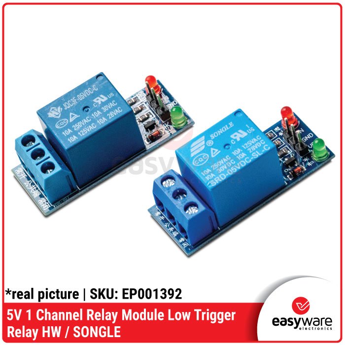 RELAY MODULE 1 CHANNEL 5V RELAY MODUL 1 CHANNEL