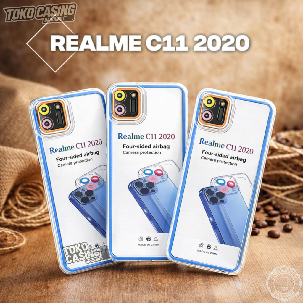 Case Bening Realme C11 2020 (RMX2185) Casing Polos