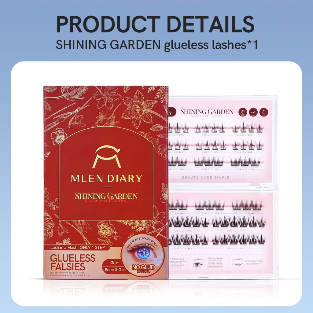 [NEW] MLEN DIARY SHINING GARDEN MIX SUNFLOWER BABY CANDY STAR LASH