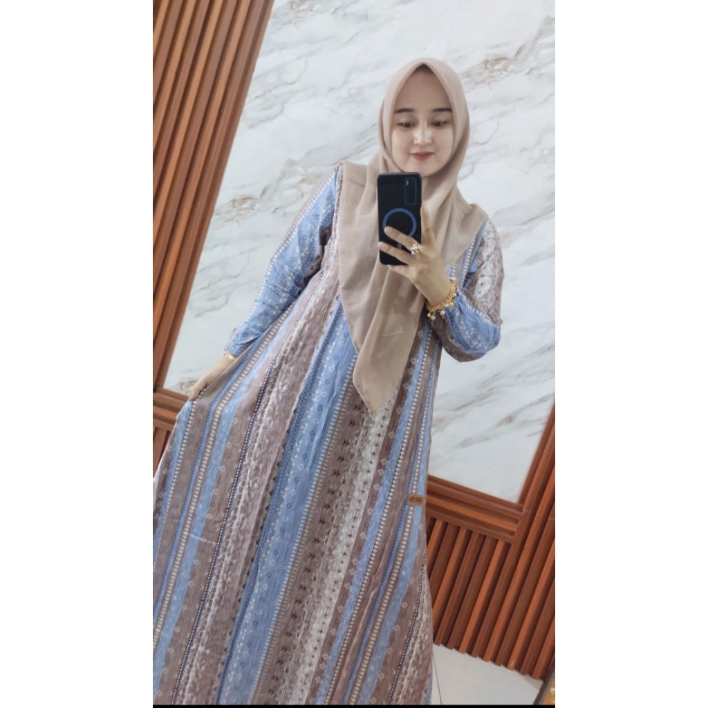 gamis kode Layla bahan rayon diamond