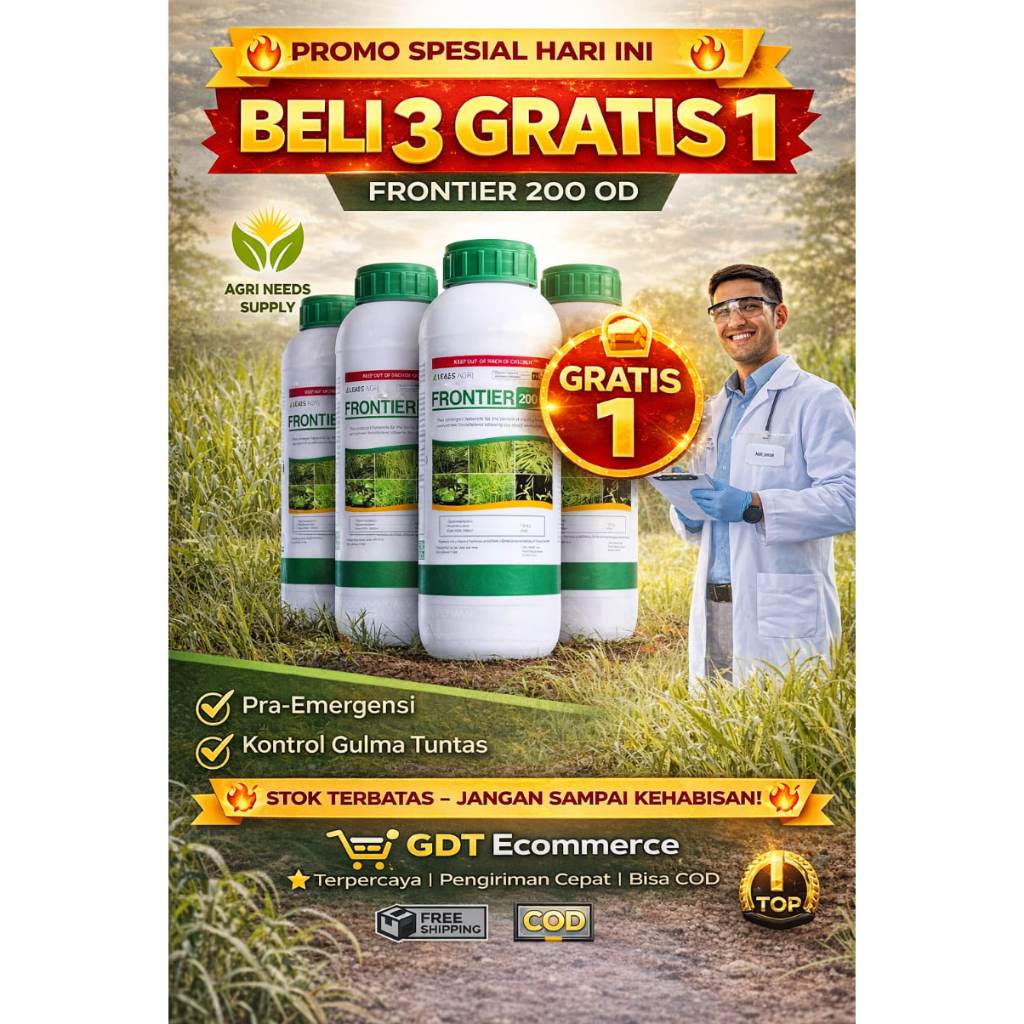 Herbisida Frontier 200 OD 1 Liter Pembasmi Gulma Perkebunan