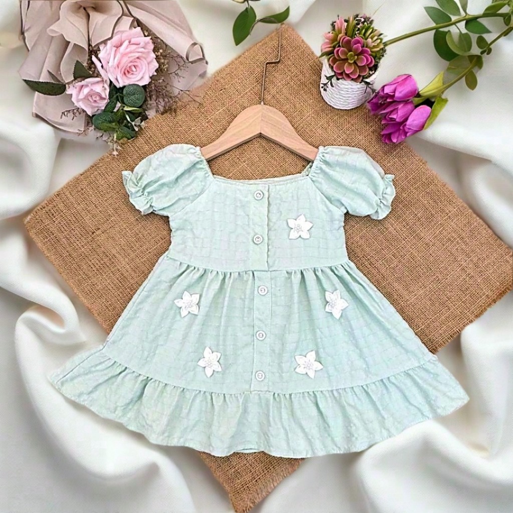 Dress Bayi Perempuan 6 12 Bulan – Baju Bayi Perempuan 6 12 Bulan - Dress Anak Perempuan
